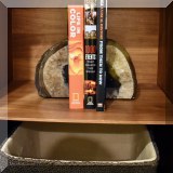 D14. Geode bookends. 